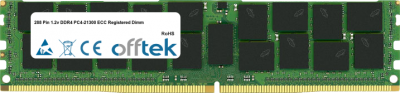  288 Pin 1.2v DDR4 PC4-21300 (2666Mhz) ECC Registered Dimm 8GB Module