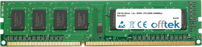  240 Pin Dimm - 1.5v - DDR3 - PC3-8500 (1066Mhz) - Non-ECC 1GB Module