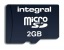 Integral Transflash/Micro SD Card (with Adaptor) 2GB Card