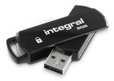 Integral Secure 360 Pen Drive 8GB Drive